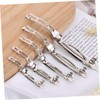 DOITOOL 50pcs Metal Spring Hair Barrettes Clips Durable DIY Hair