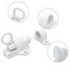 BRIOTA Pack of 2 Automatic Locking Door Bolts, Spring Locking