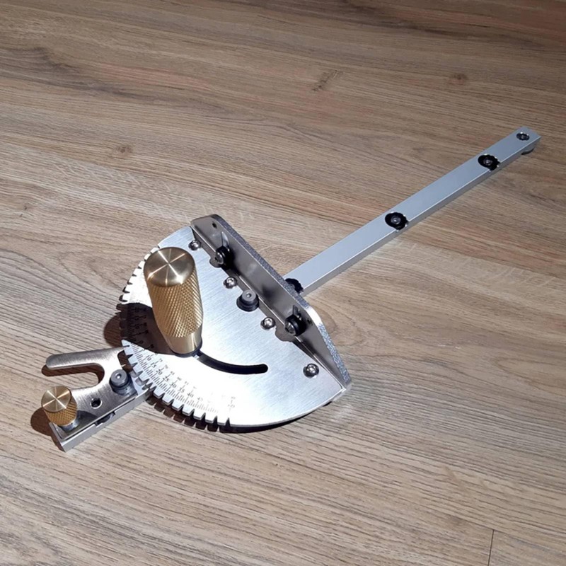 JCFANTS Table Saw Miter Gauge, Aluminum Alloy Miter Bar, 27
