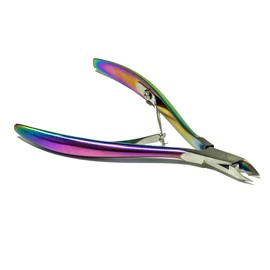 V Beauty Pure Cuticle Nippers - Stainless Steel Nail Cleaner Cuticle Remover for Clean & Healthy-Looking Fingernails & Toenails - Professional Nail Cuticle Trimmer for Salon & Home Manicure & Pedicure