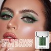 Green Pearl Eyeshadow Powder - Shimmering and Waterproof Metallic Eyeshadow