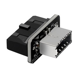 XT-XINTE US STOCK USB3.0 Internal Header to USB 3.1/3.2 Type C Front Type E Adapter 20pin
