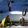 Elastic Headtorch Strap, Head Torch Strap Replacement Headband Headlamp Comfort