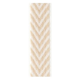 Lion GP-154 Rubber Band, Rubber de Patch, Width 0.6 inches (15 mm), Length 23.6 inches (60 cm), Textile, Beige