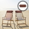GANAZONO Deck Chair Headrest Pillow Ergonomic Chair Support Cushion for