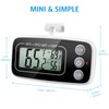 【2 Pack】Brifit Fridge Thermometer, Digital Refrigerator Freezer Thermometer with Large