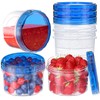 Winproper 6 Pack-16 OZ Freezer Storage Containers, Small Plastic Containers