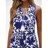 BTFBM Womens Summer Maxi Dresses 2025 Casual Sleeveless V Neck