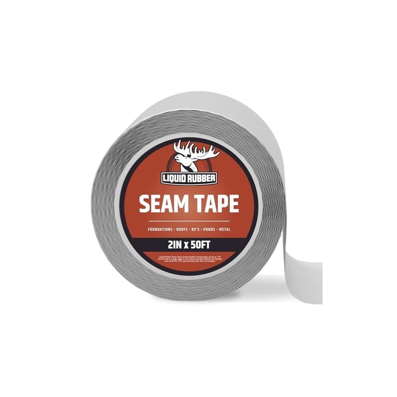 Liquid Rubber Peel and Stick Seam Tape for Easy Repairs