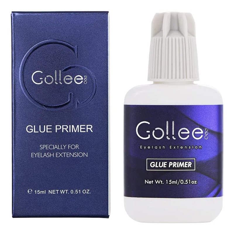 Primer Extensiones Pestañas Gollee Transparente 15ml Profesional