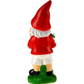 KandyToys Welsh 20cm Novelty Garden Gnome Ornaments Figurine - Wales Rugby Design