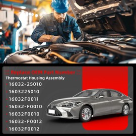 16032-25010 Coolant Electric Water Pump Engine Gasoline Replacement for 2019-2022 Toyota RAV4, Camry, 2019-2021 Toyota Avalon 2.5L L4 Engine Gasoline OEM# 1603225010，16032F0011，16032-F0012