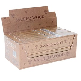 Sacred Wood Incense by New Moon Aromas (12 Packs of 15 Grams) Total 120+ Incense Sticks…