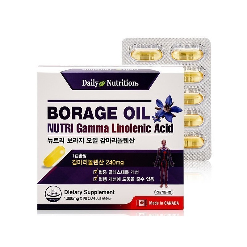 Daily Nutrition Nutri Omega 6 Gamma Linolenic Acid Omega 3