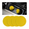 Mandark 4PCS Car Cup Holder Coasters, 2.75 Inch Non-Slip Insert