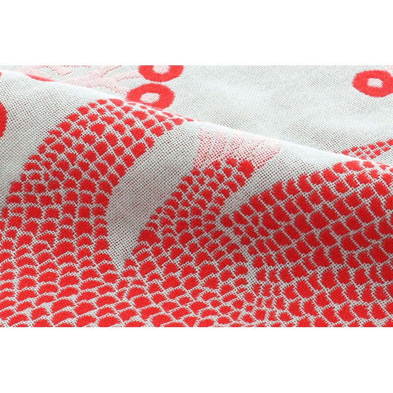 Kusubashi Ori Mon A-65932-86-B Morita MiW Gauze Handkerchief, Komodo Dragon,