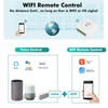 Jadeshay Smart Light Switch WiFi Smart Relay Switch Module Controlled