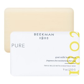 Beekman 1802 Beekman 1802 Goat Milk Soap Bar with Botanical Oils & Shea Butter - 9 oz - Gently Moisturizes, Exfoliates, and Nourishes for Soft, Healthy Skin - Cruelty-Free