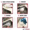 Wine Enthusiast Stem Shine - Wine Glass Liquid Cleaner to