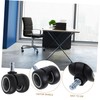Parliky 5pcs Heavy Duty Office Chair Casters Wheels Double Bearing