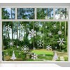 Snowflake Window Decals for Bird Strikes,Anti-Collision Clings to Save Birds,Non