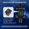 Waterproof Inline Cord Switch, CNAODUN 12V DC 20A On Off