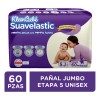 Pañales KleenBebé Suavelastic Etapa 5 Unisex 60 Piezas