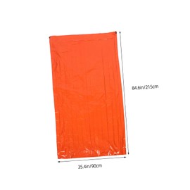 KICHOUSE Emergency Survival Portable Thermal Bivy Sack Reflective Compact Blanket for Camping Hiking and Outdoor Travel Activities