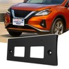 Heavy-Duty ABS Front License Plate Bracket Compatible with 2019-2020 Nissan