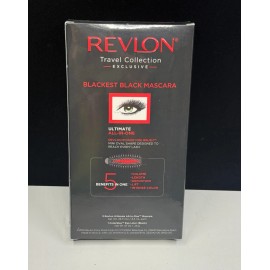 Revlon Travel Collection 3 Ultimate All In1 Blackest Black Mascara & Liner