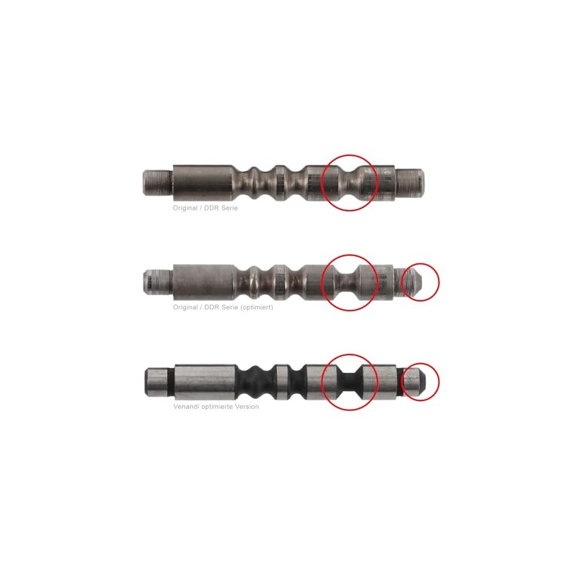 Venandi Motors Gear Shaft, Series Version for M53 S50, SR4-2,