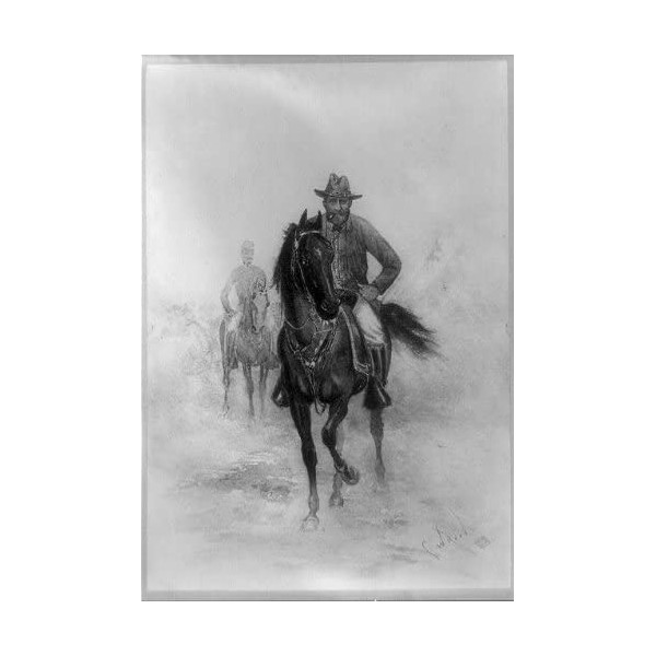 HistoricalFindings Photo: Ulysses S Grant,Cigar,Mouth,Horseback,Union,Military Personnel,Civil War,1900