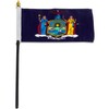 US Flag Store New York Flag, 4 by 6-Inch