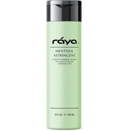 RAYA Menthol Astringent 8 oz (203) |Facial toner effective for combination and partly oily skin prone to breakouts Improves pH balance Helps tighten and protect Cool and Size / RAYA 멘톨 아스트린젠트 8온스 (203) | 트러블이 생기기 쉬운 복합 및 부분적으로 지성 피부에 효과적인 페이셜 토너 pH 균형을 개선 조이고 보호하는 데 도움 시원하고 Size