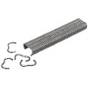 Alberts 531188 Wire Clips Galvanised Width 22 mm Set of
