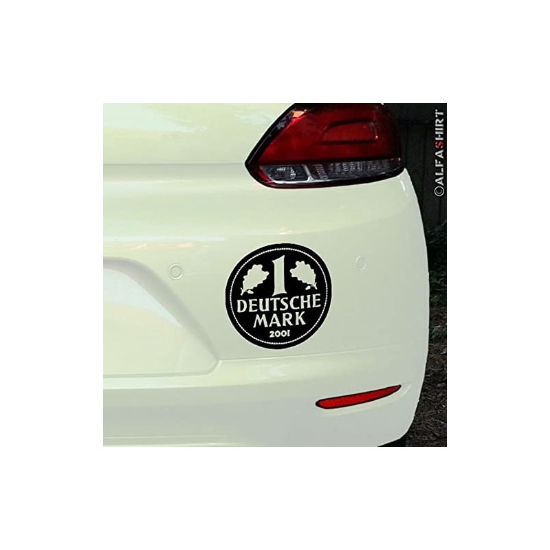 Currency D Mark of the Best in the World Sticker