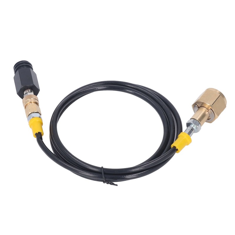 Soda Refill Adapter CO2 Cylinder Cartridge Fill Tank Connector with