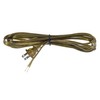 B&P Lamp® Antique Brass Plated Finish Table Lamp Wiring Kit