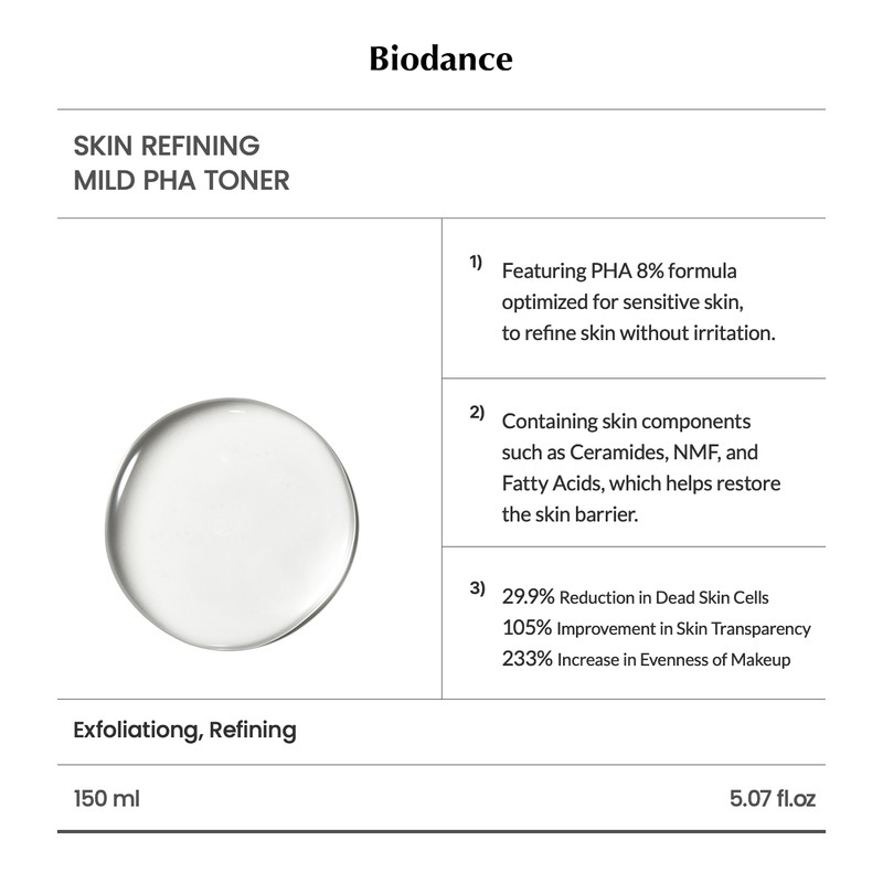 Biodance [Biodance]Skin Refining Mild PHA Toner 150ml