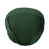 LA Linen Pack-4 Spandex Chiavari Chair Cushion Cover, Hunter Green