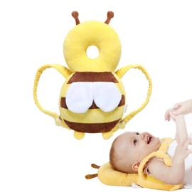 Adjustable Baby Pillow Backpack, Baby Back Protection Pillow, Baby Head Protective Pad, Baby Head Protection Pillow for Toddlers for Crawling and Running Learning