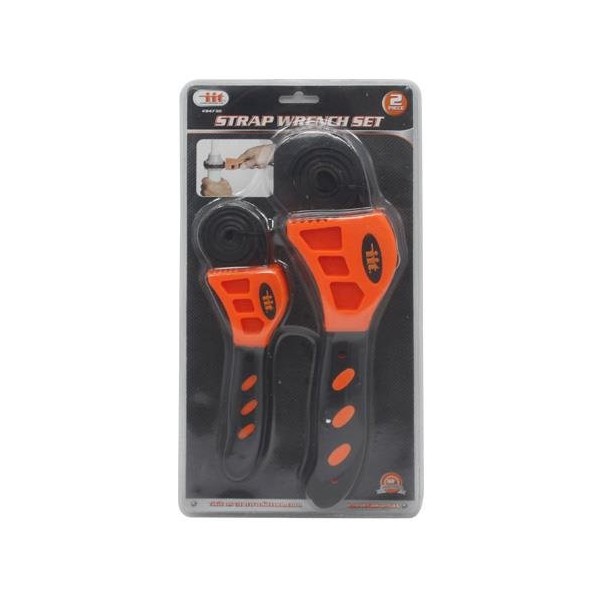 IIT 84730 2 Piece Strap Wrench Set