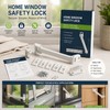 Adjustable Window Safety Lock for Childproofing – Sliding Door &