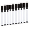 VEYLIN Small Whiteboard Pens, 10PCS Black Dry Wipe Whiteboard Marker