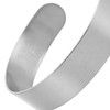 Operitacx 8Pcs Bracelet Blanks, 15mm Stainless Steel Bangle Blanks, Engraving