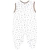TupTam Baby Girls' Romper with Foot, Pack of 3, Hedgehog
