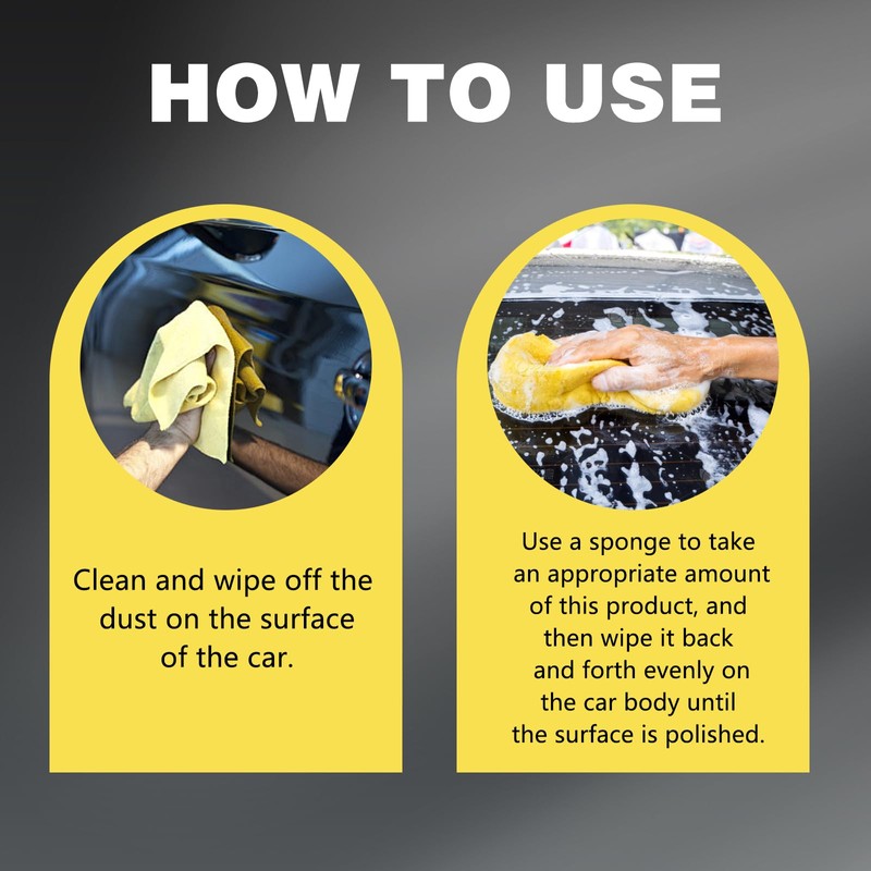 Titanium Ceramic Wax Cream for Cars,Advanced Car Coating & Polishing