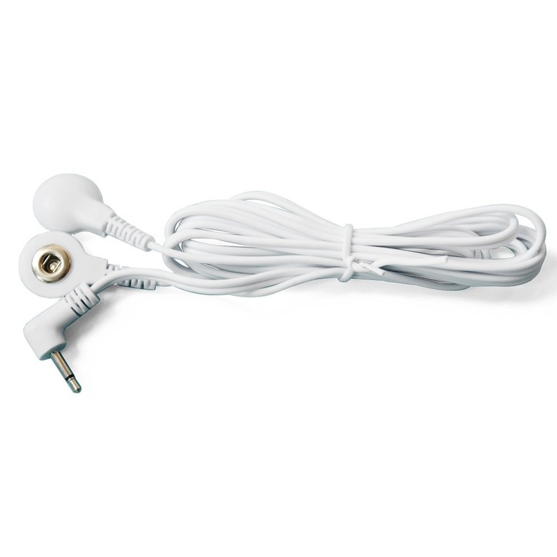 Tens Replacement Lead Wires - Two 3.5mm Snap Connectors -