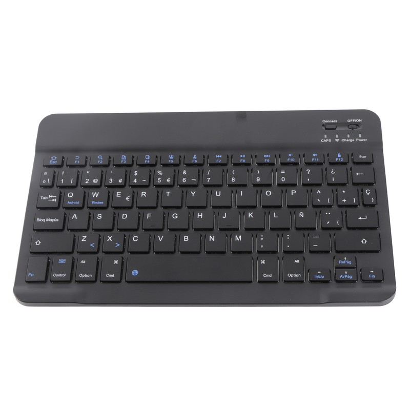 Mini Portable Wireless Bluetooth 3.0 Spanish Keyboard Touchpad for IOS/Android