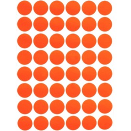 Color Coding Labels Orange ~ 3/4" Diameter (11/16) Rounds Dot Stickers - 0.69-17mm DOTS 720 Pack